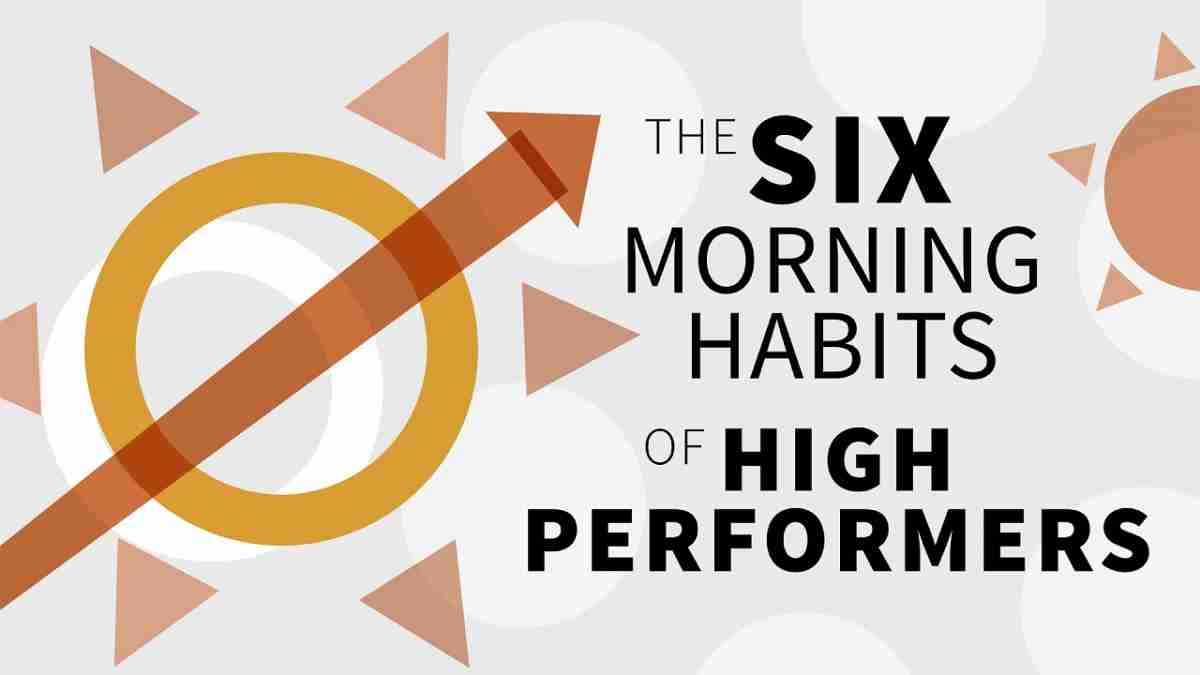 شش عادت صبحگاهی افراد موفق